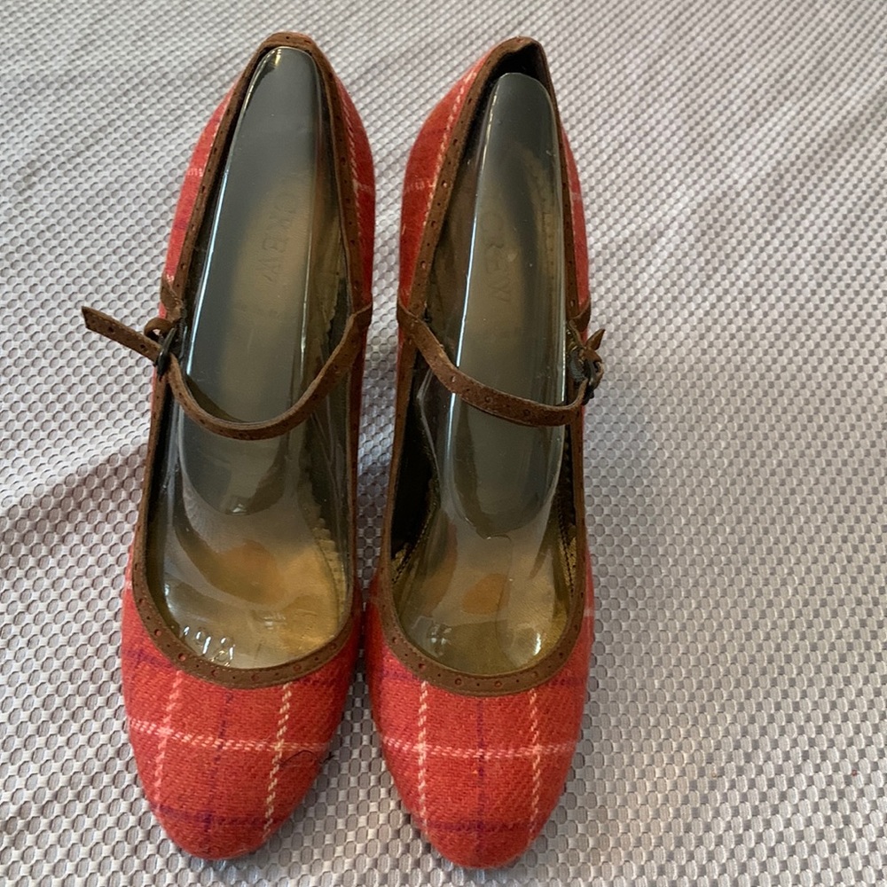 Made in Italy J Crew Women’s Shoes; Mary Jane with 3.75 heel and rounded front